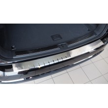 Накладка на задний бампер (Alu-frost, 25-7248) Volkswagen Touareg III (2018-)